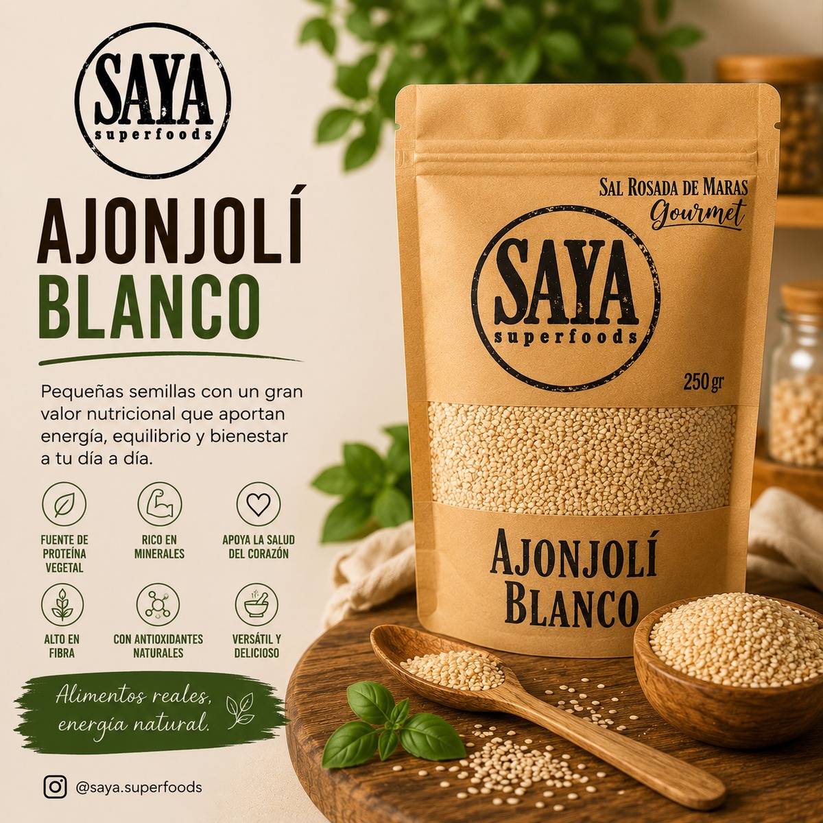 La Despensa Bienestar y Salud Facebook ad: Energía, nutrición y sabor en cada elección.