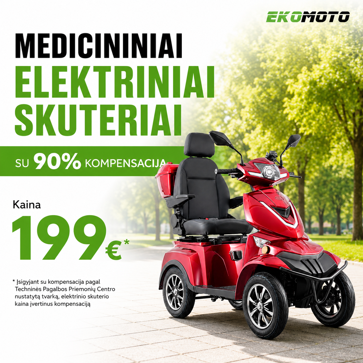 Ekomoto.lt Facebook ad