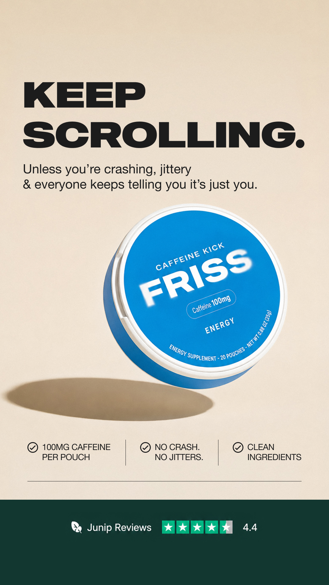 FRISS Facebook ad