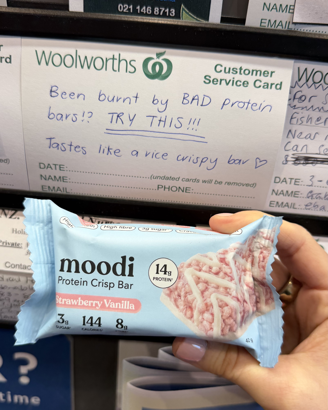 Moodi Facebook ad