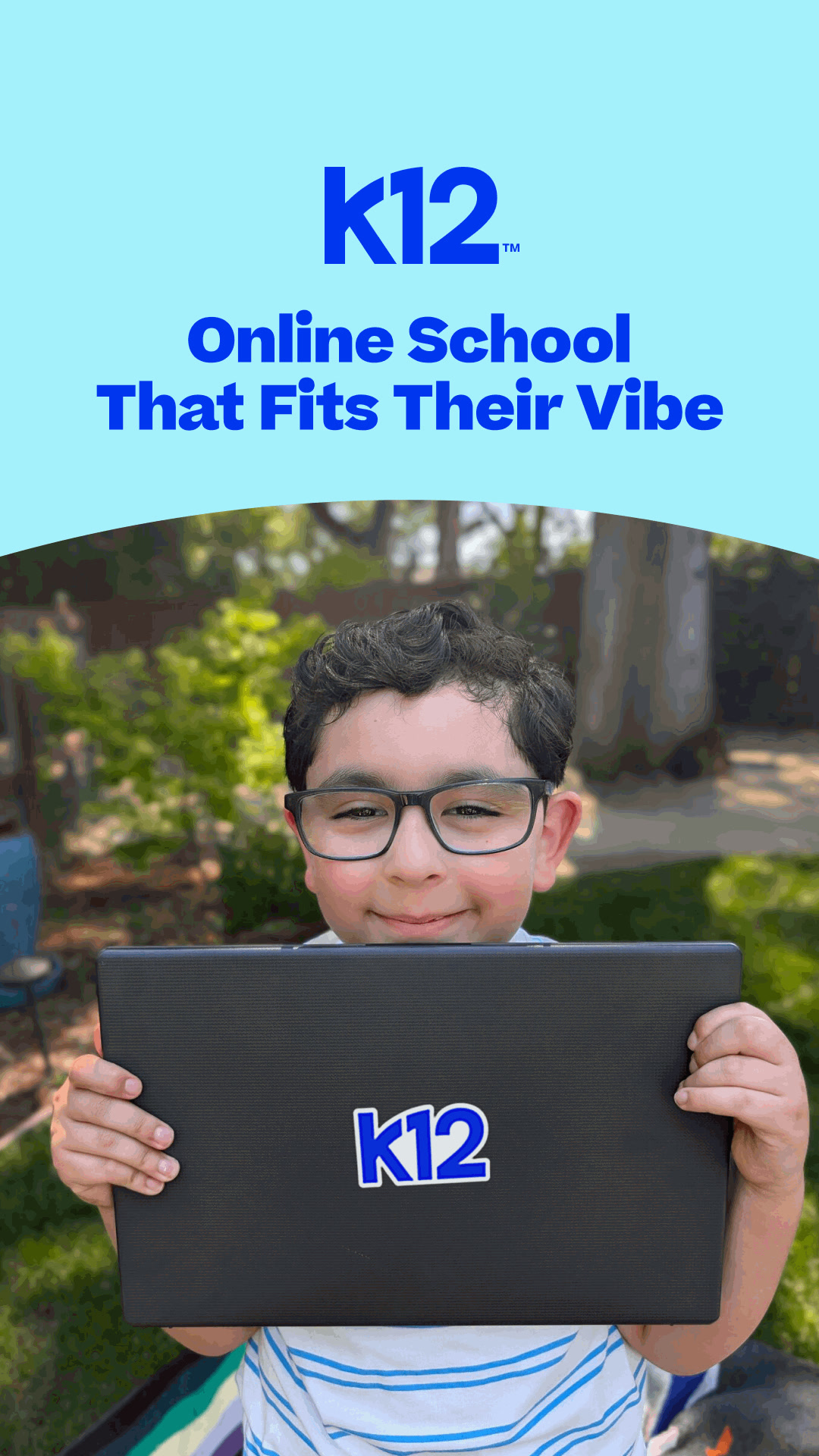 K12 Facebook ad from Aug 14, 2026