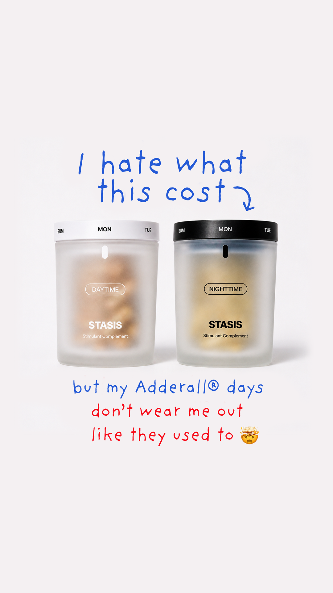 Stasis Facebook ad