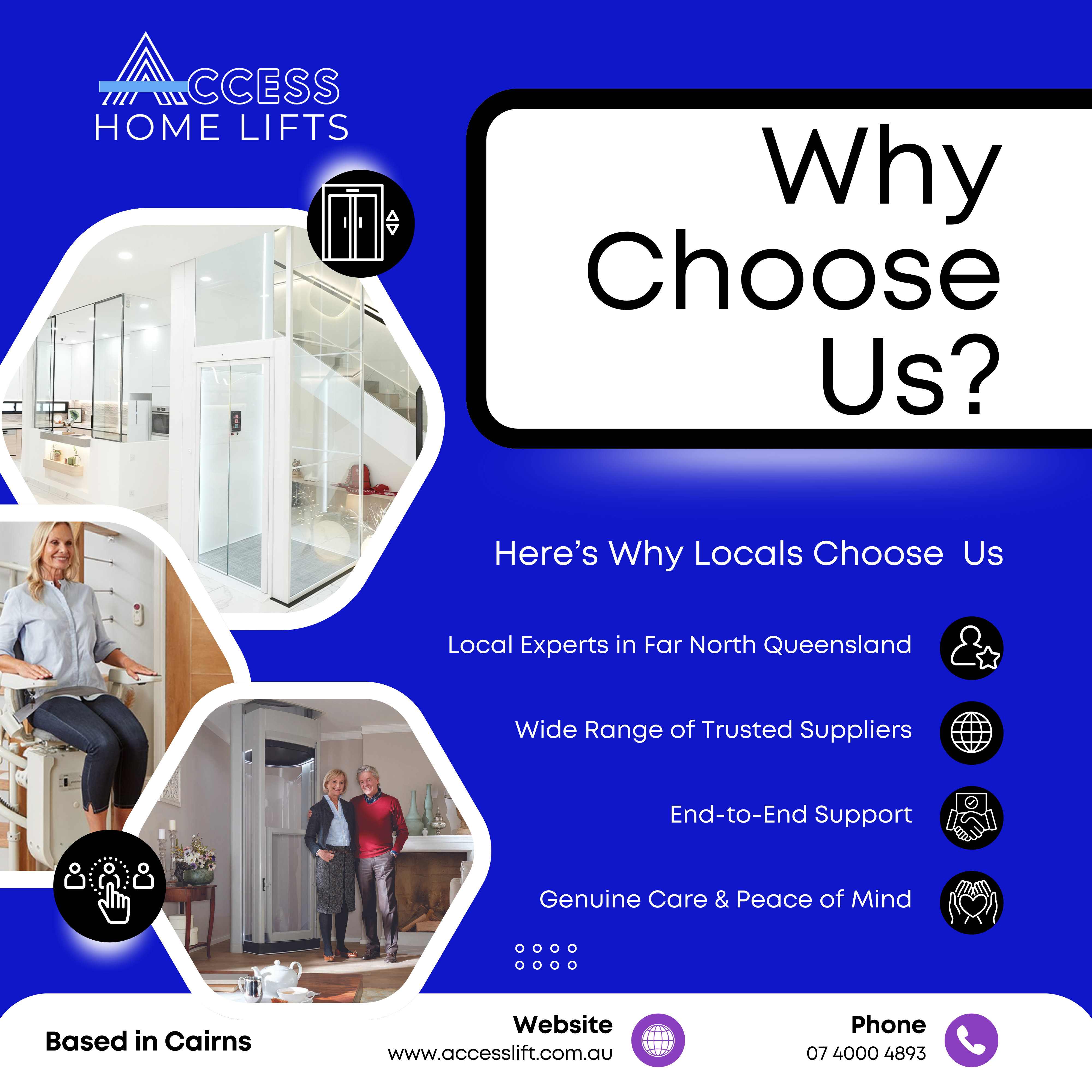 Access Home Lifts Facebook ad