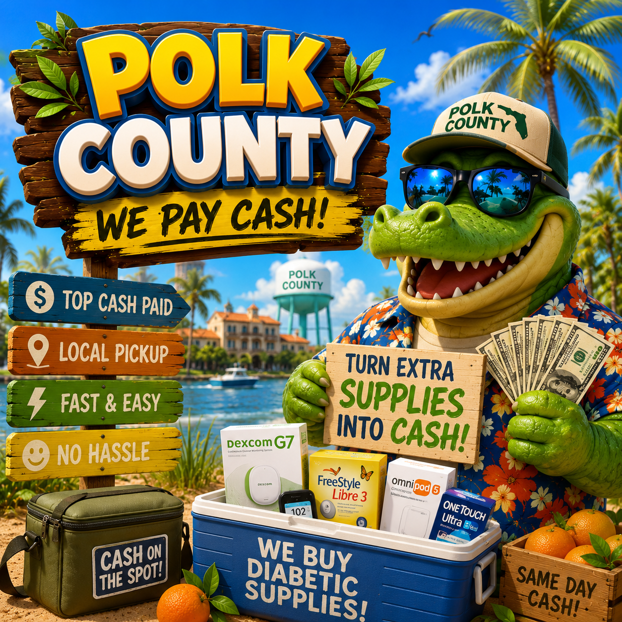 Test Strip Depot- Cash For Diabetic Supplies  Facebook ad