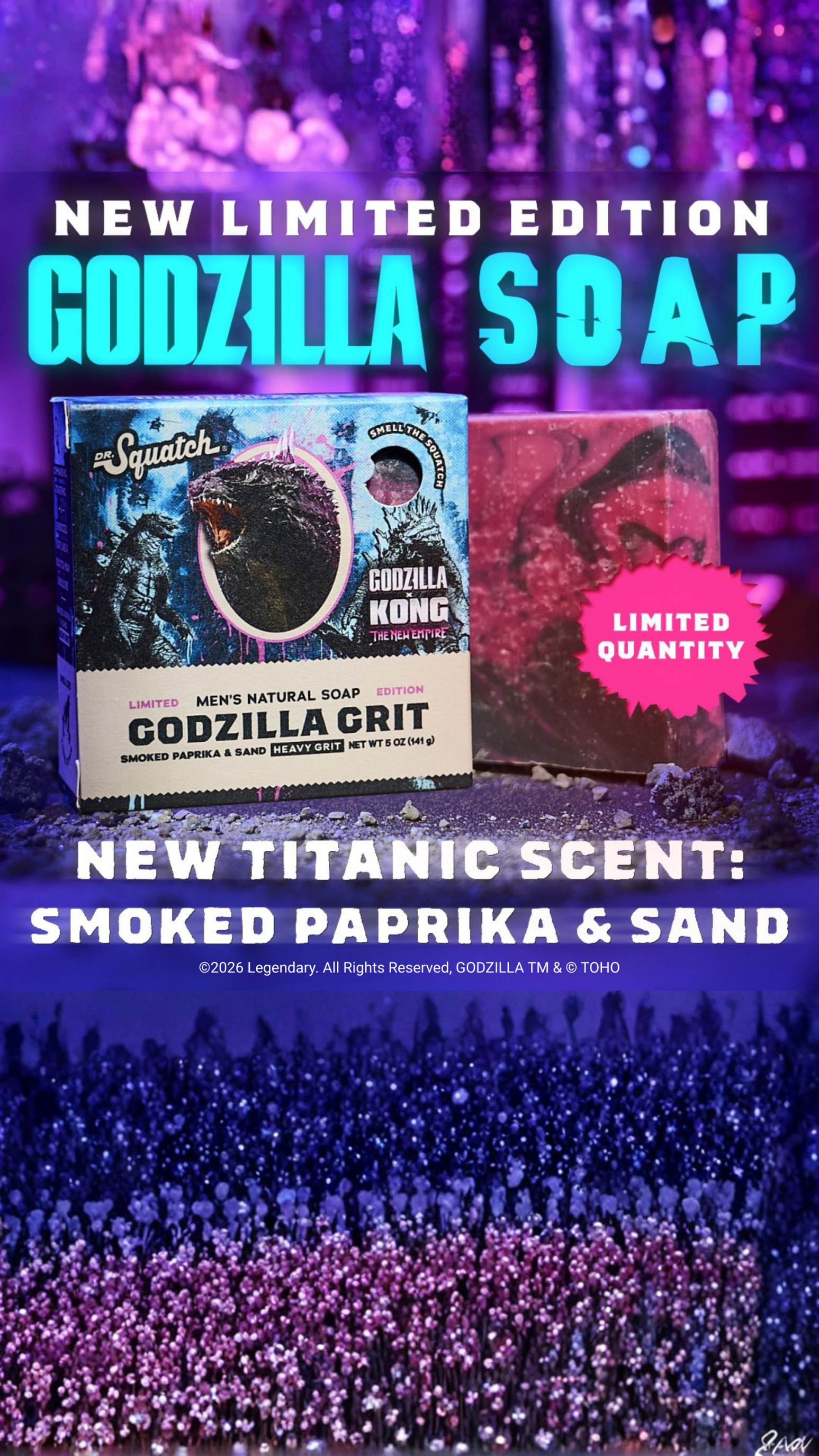 Dr. Squatch Facebook ad