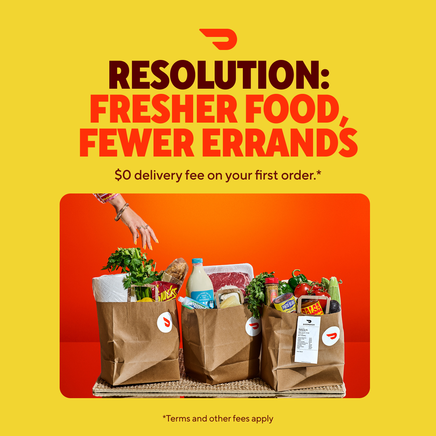 DoorDash Facebook ad