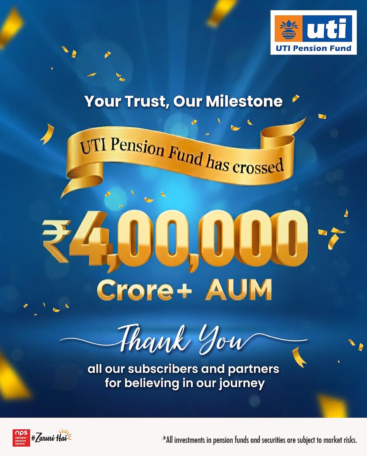 UTI Pension Fund - National Pension System Facebook ad