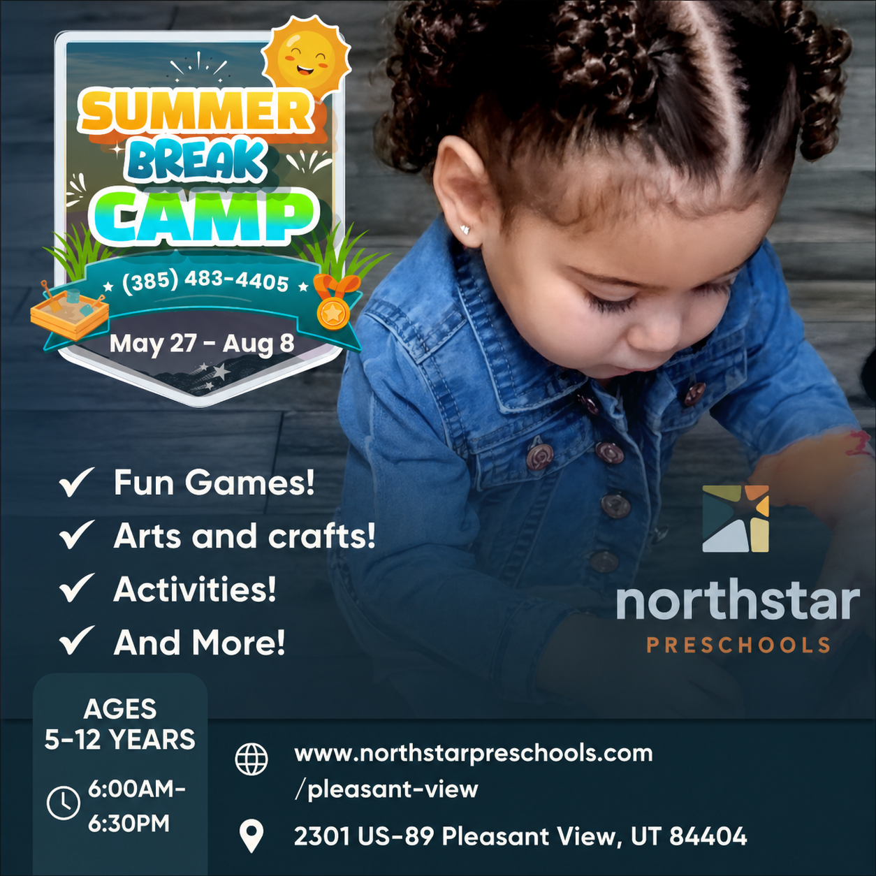 Northstar Preschool at Pleasant View Facebook ad