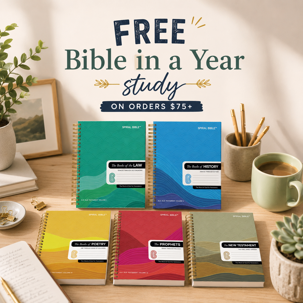 Spiral Bible Facebook ad