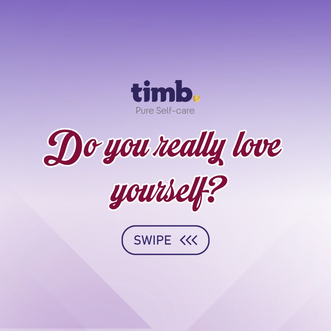 Timb. Facebook ad: Do you really love yourself?