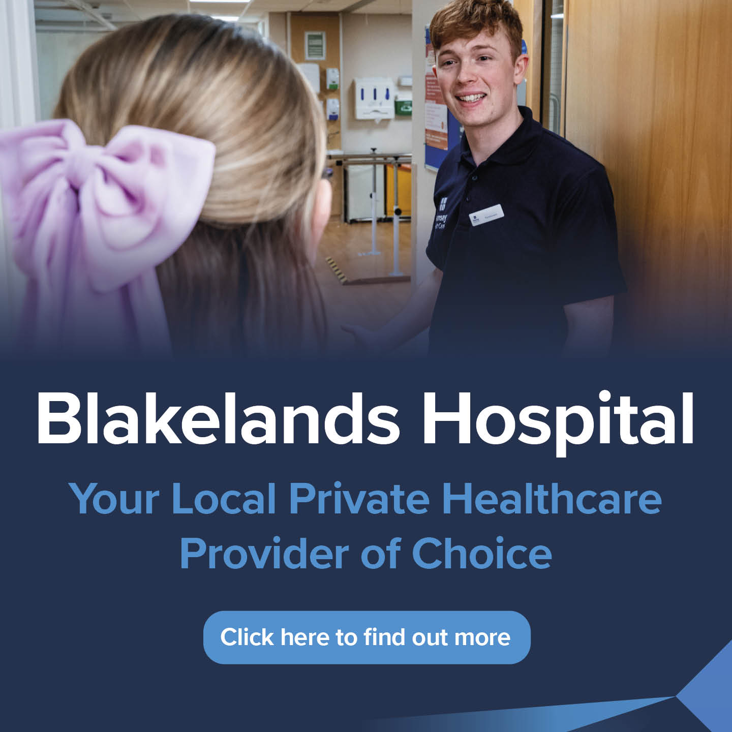 Bucks Free Press Facebook ad: Personalised Private Healthcare at Blakelands Hospital