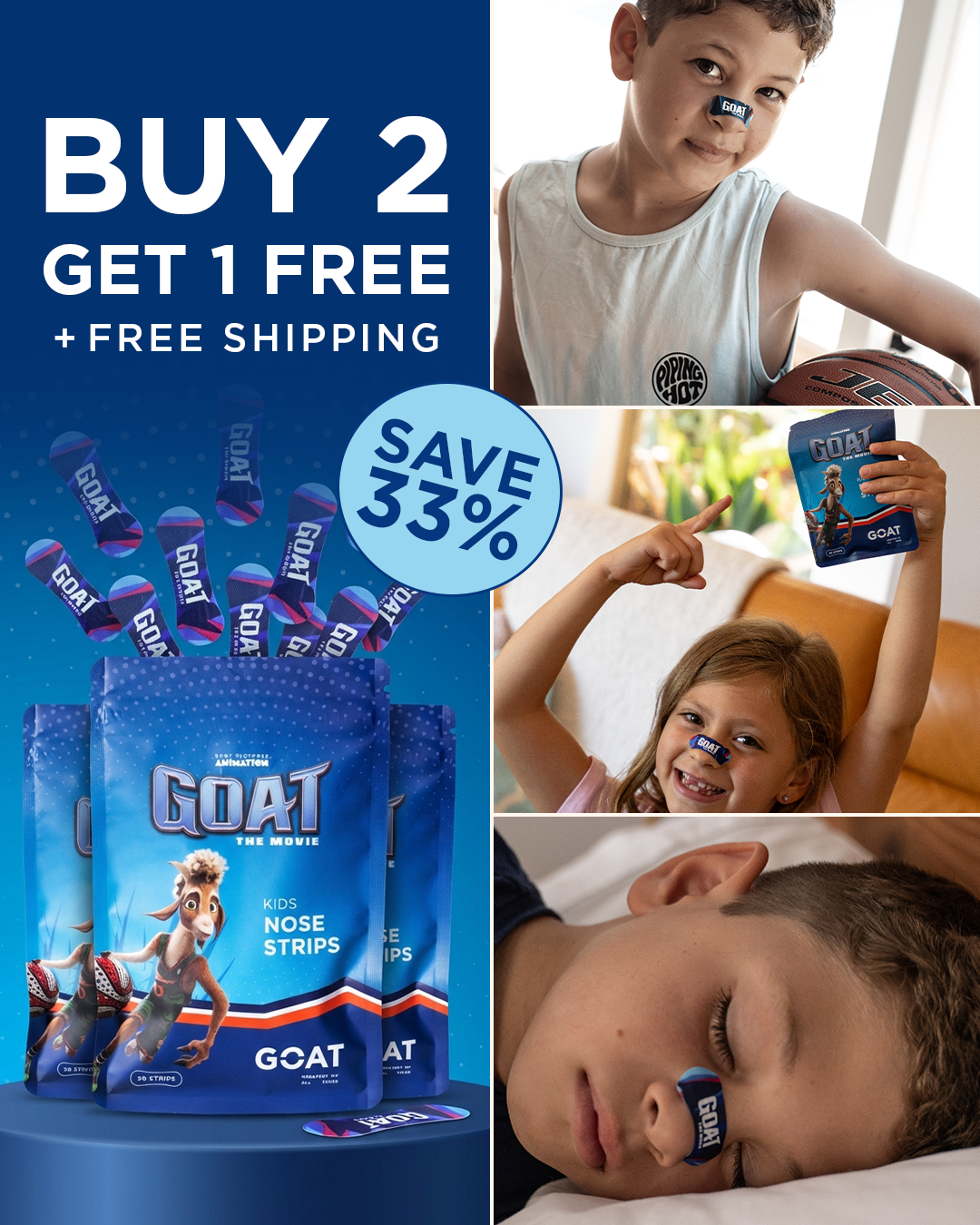 The GOAT  Facebook ad