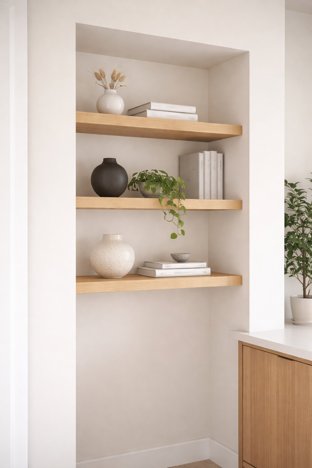 JME Hillmoor Facebook ad: Want that built-in, custom look in your home…