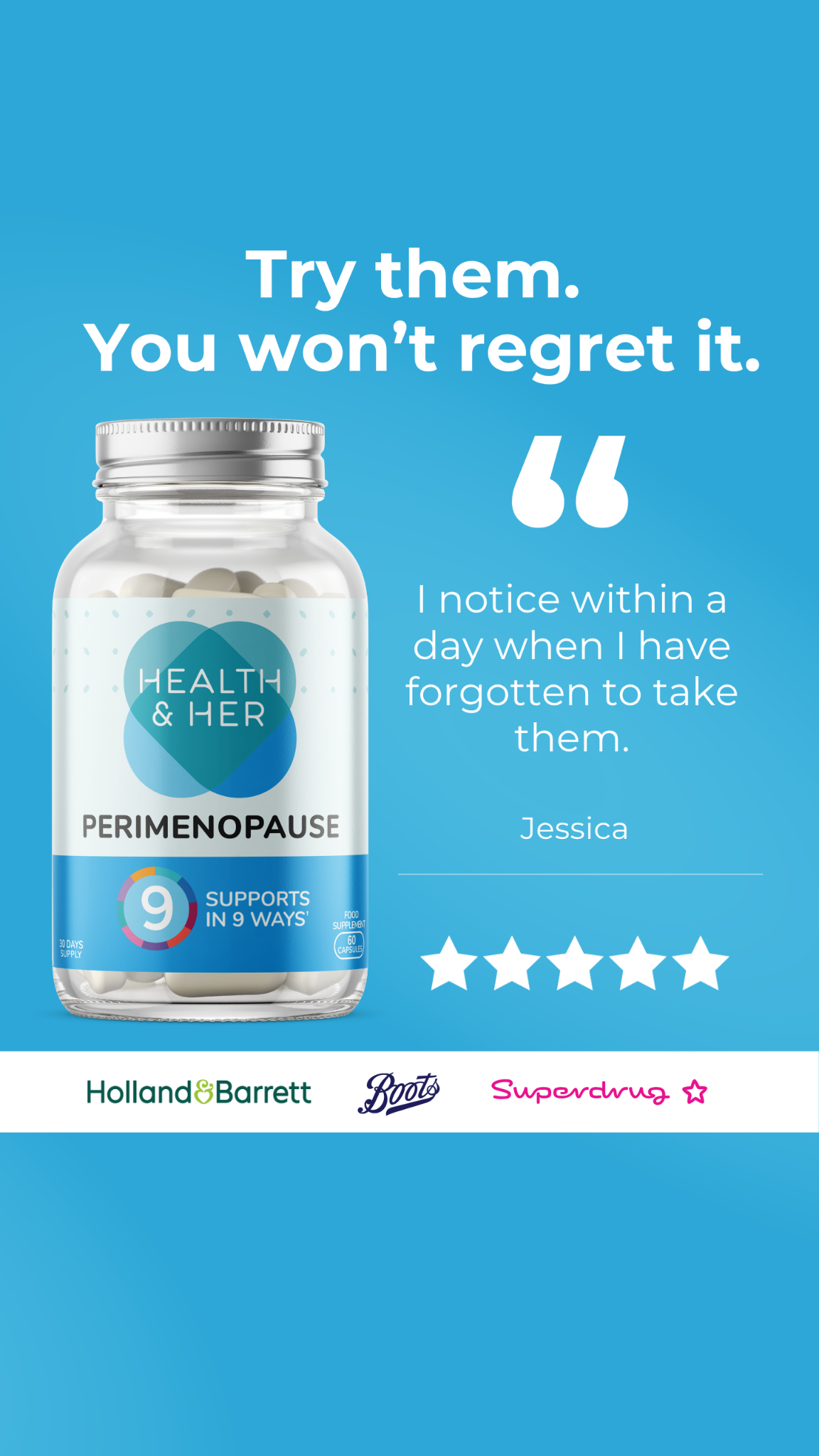 Health & Her Facebook ad