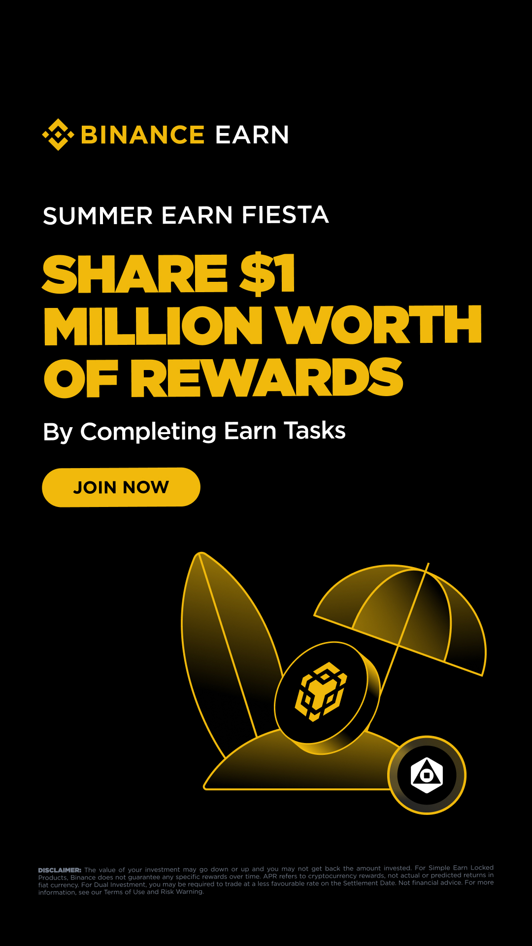 Binance Facebook ad
