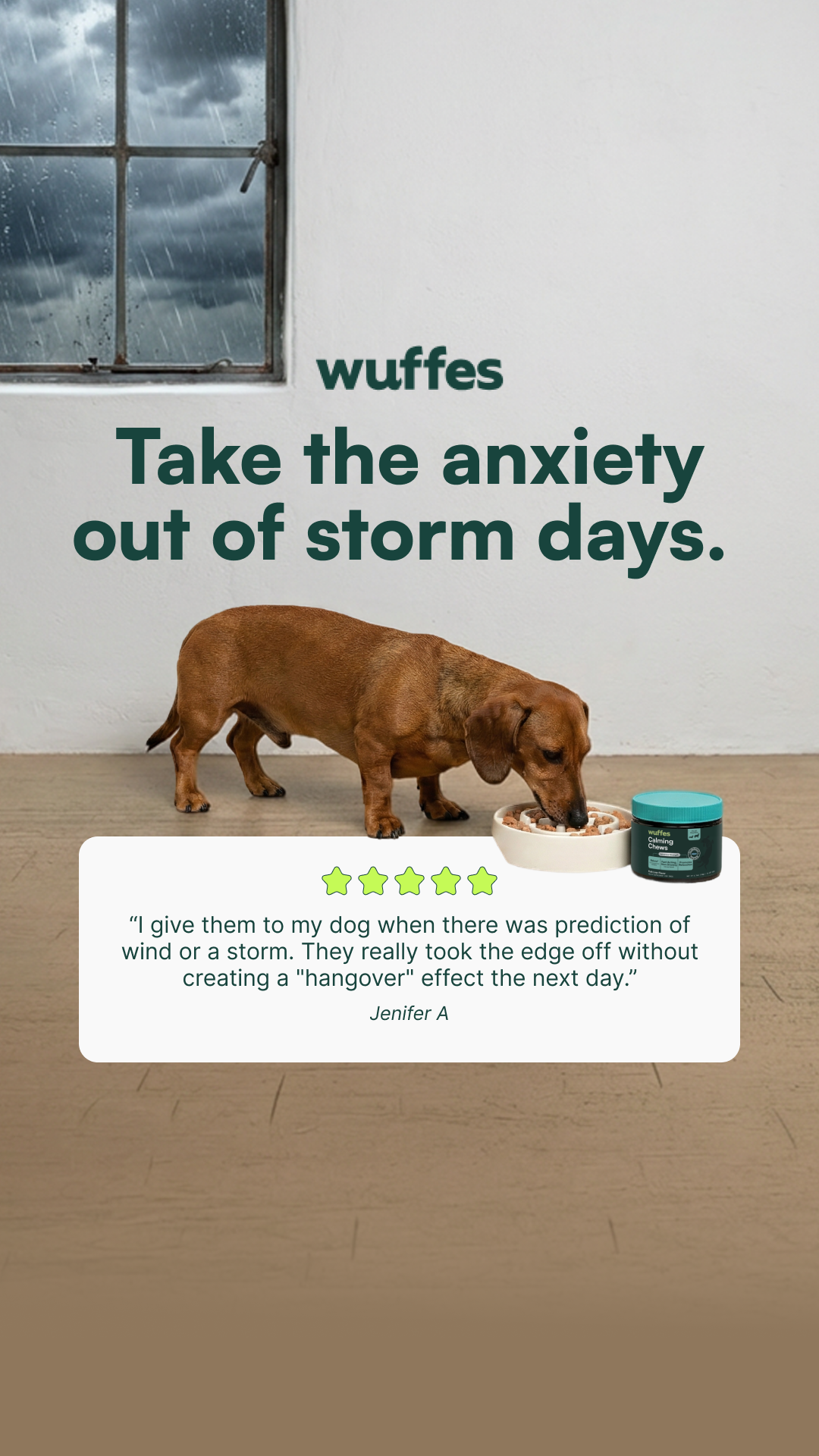 Wuffes Facebook ad