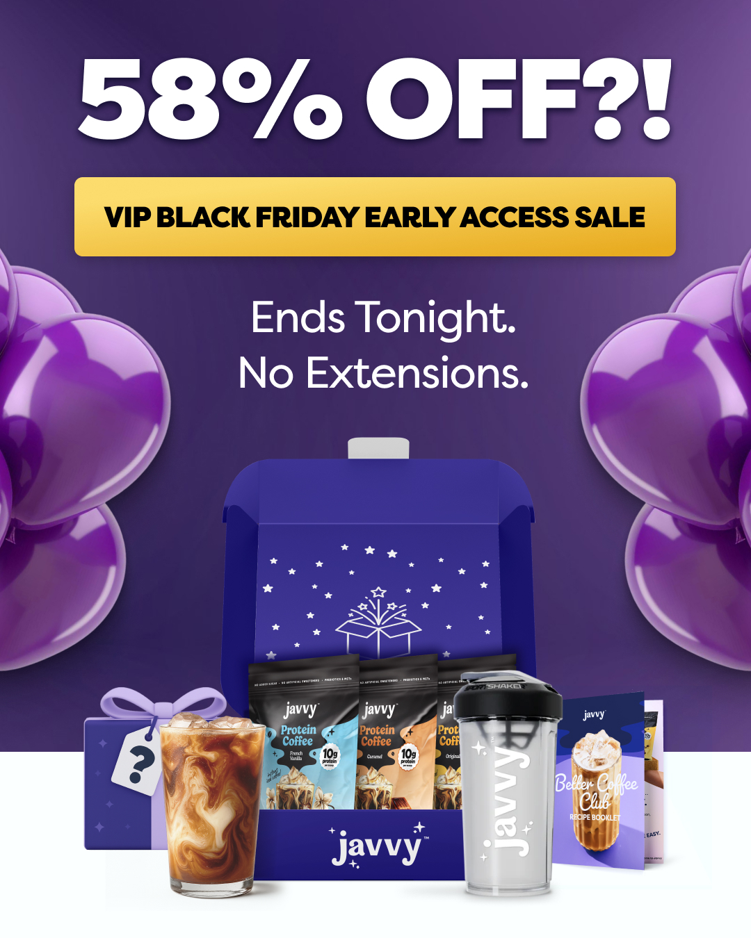 Javvy Coffee Facebook ad