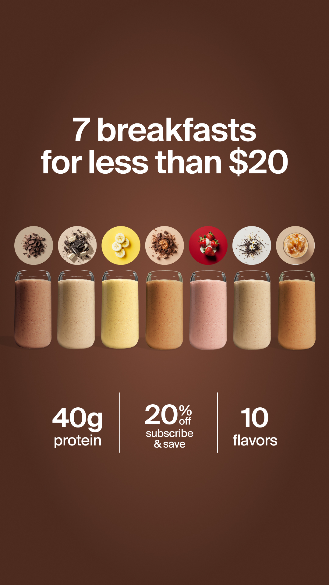 Huel Facebook ad