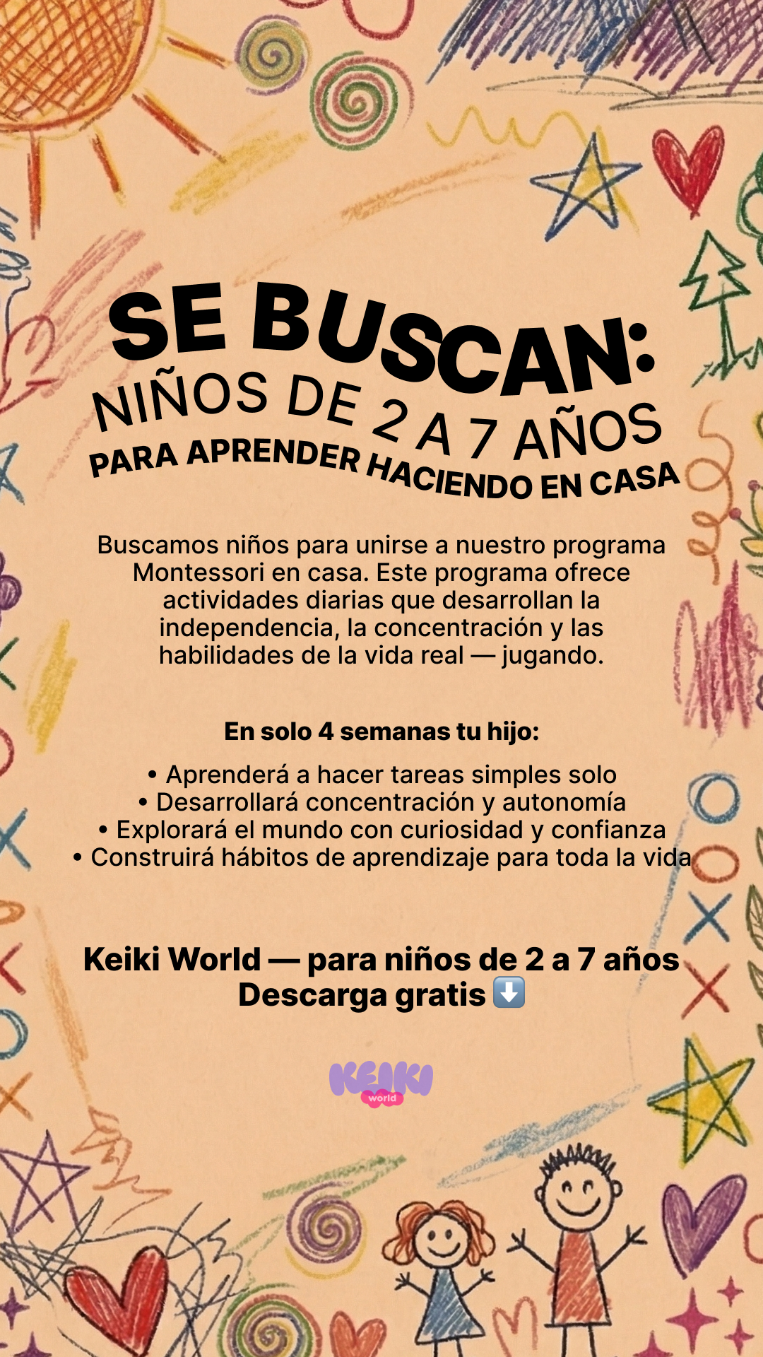 Keiki: Juegos de Aprendizaje Inicial Facebook ad