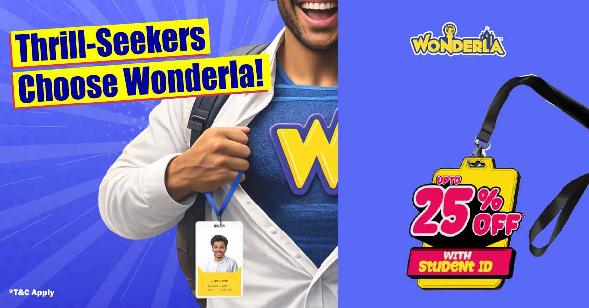Wonderla Facebook ad