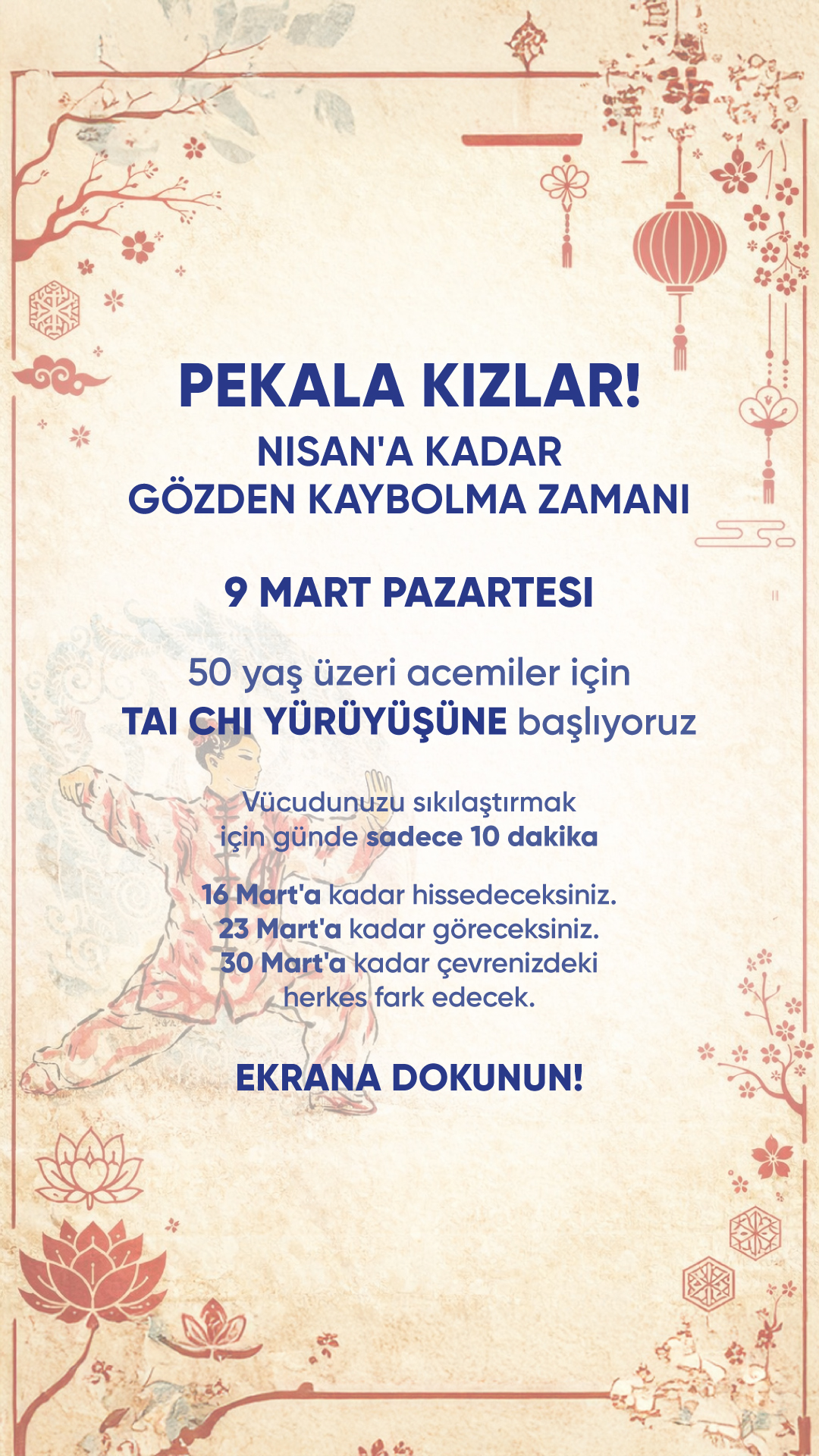 Ava Fitness Facebook ad: 15 Dakika Yeterli
