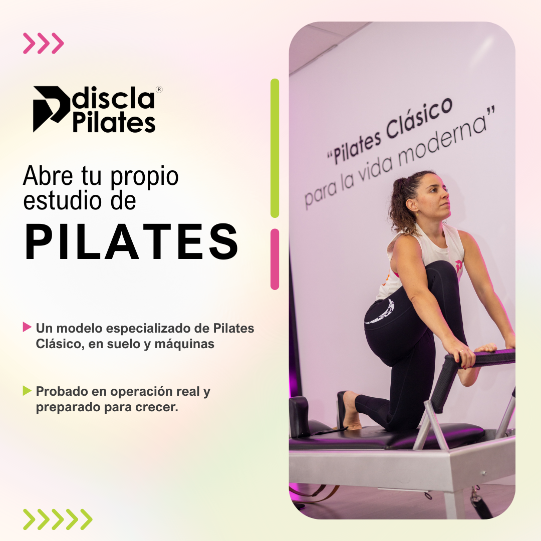 T4 Franquicias Facebook ad: Abre tu franquicia Discla Pilates