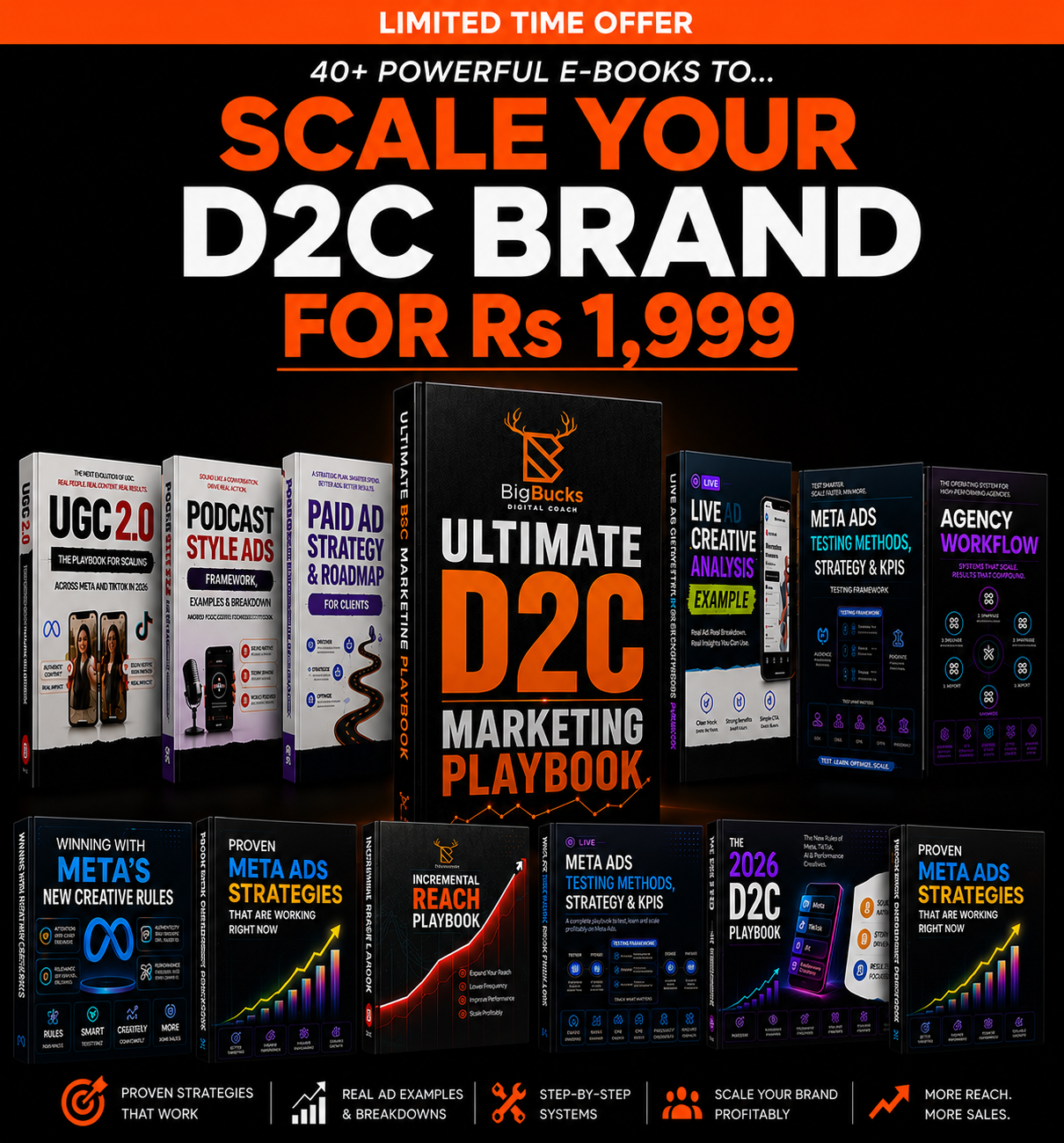 BigBucks Digital Coach Facebook ad: PRICE DOUBLING TOMORROW