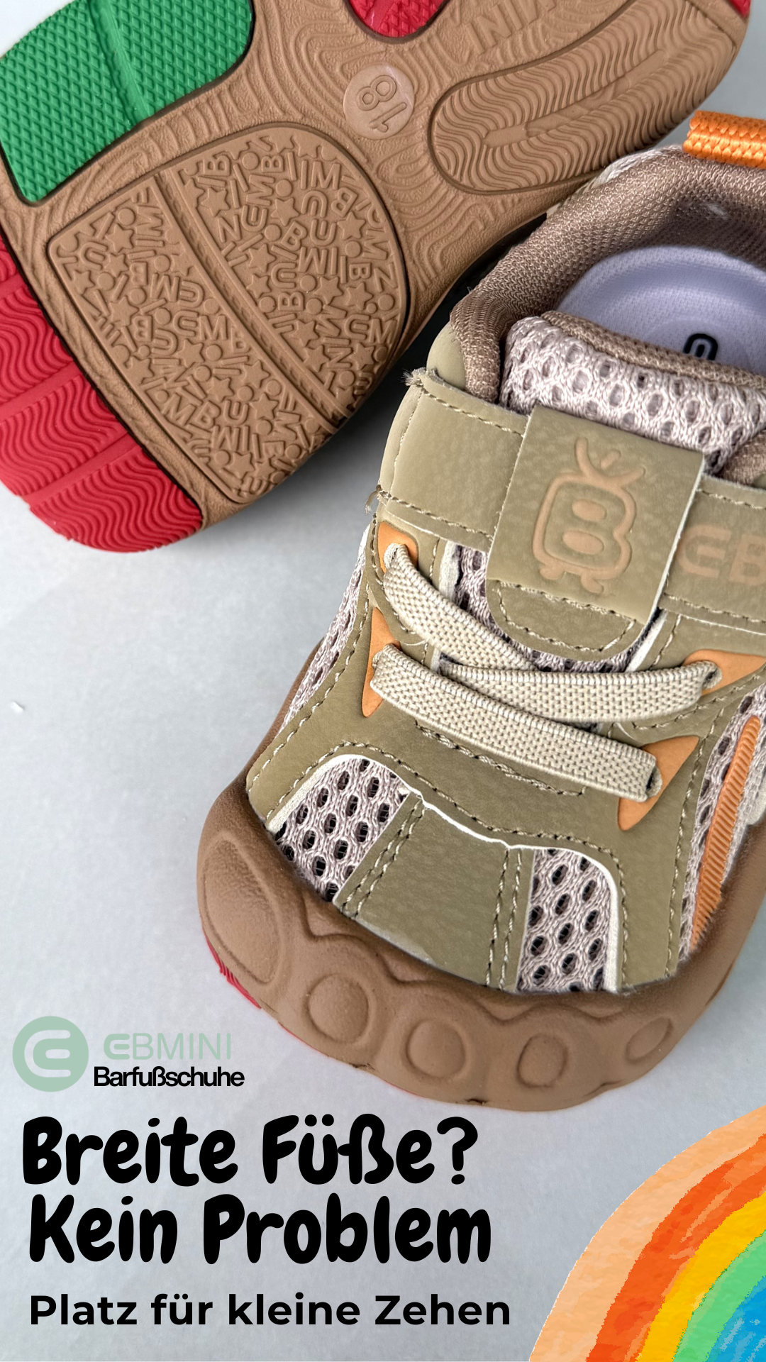 Ebmini - Kinder Barfußschuhe Facebook ad