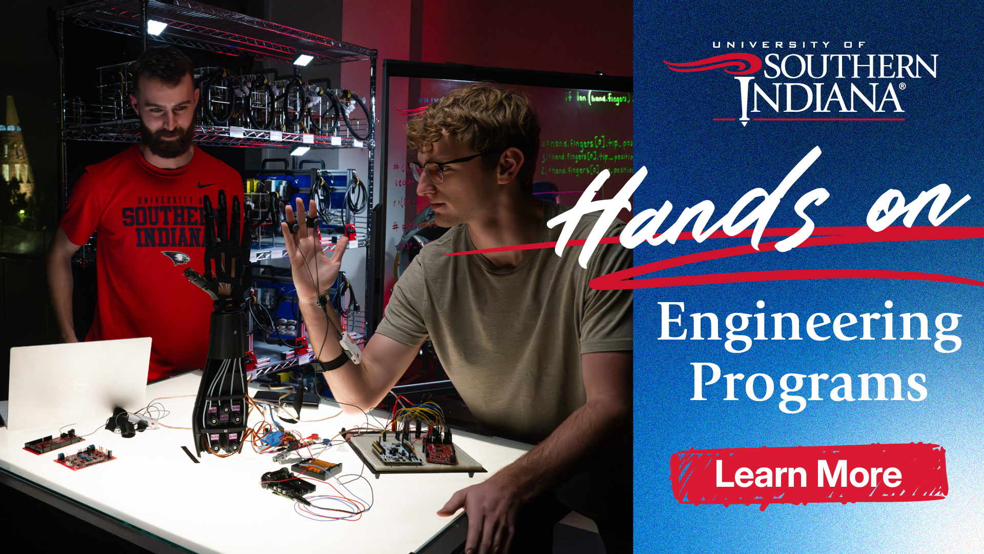 University of Southern Indiana Facebook ad from May 5, 2026