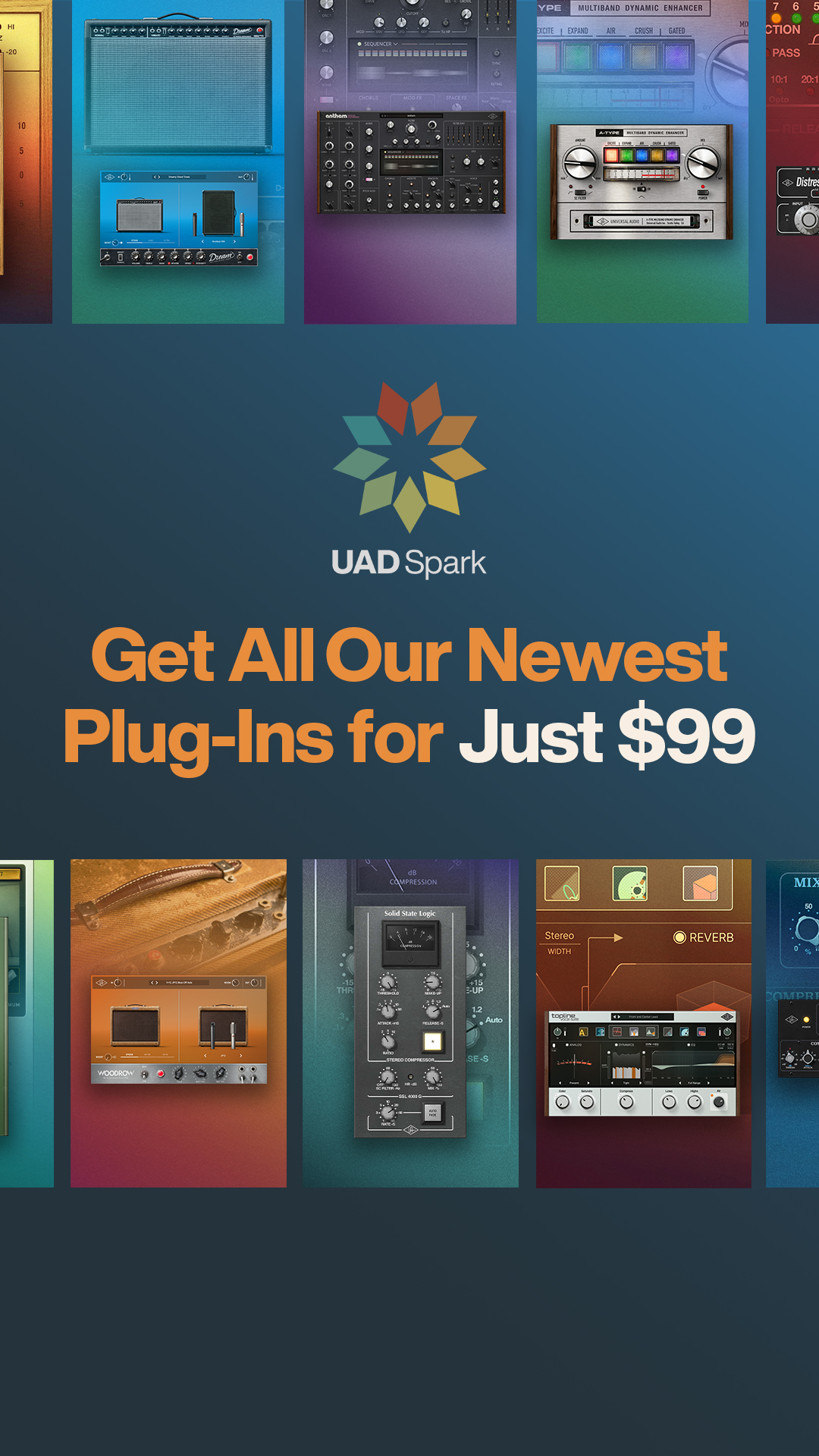 Universal Audio Facebook ad