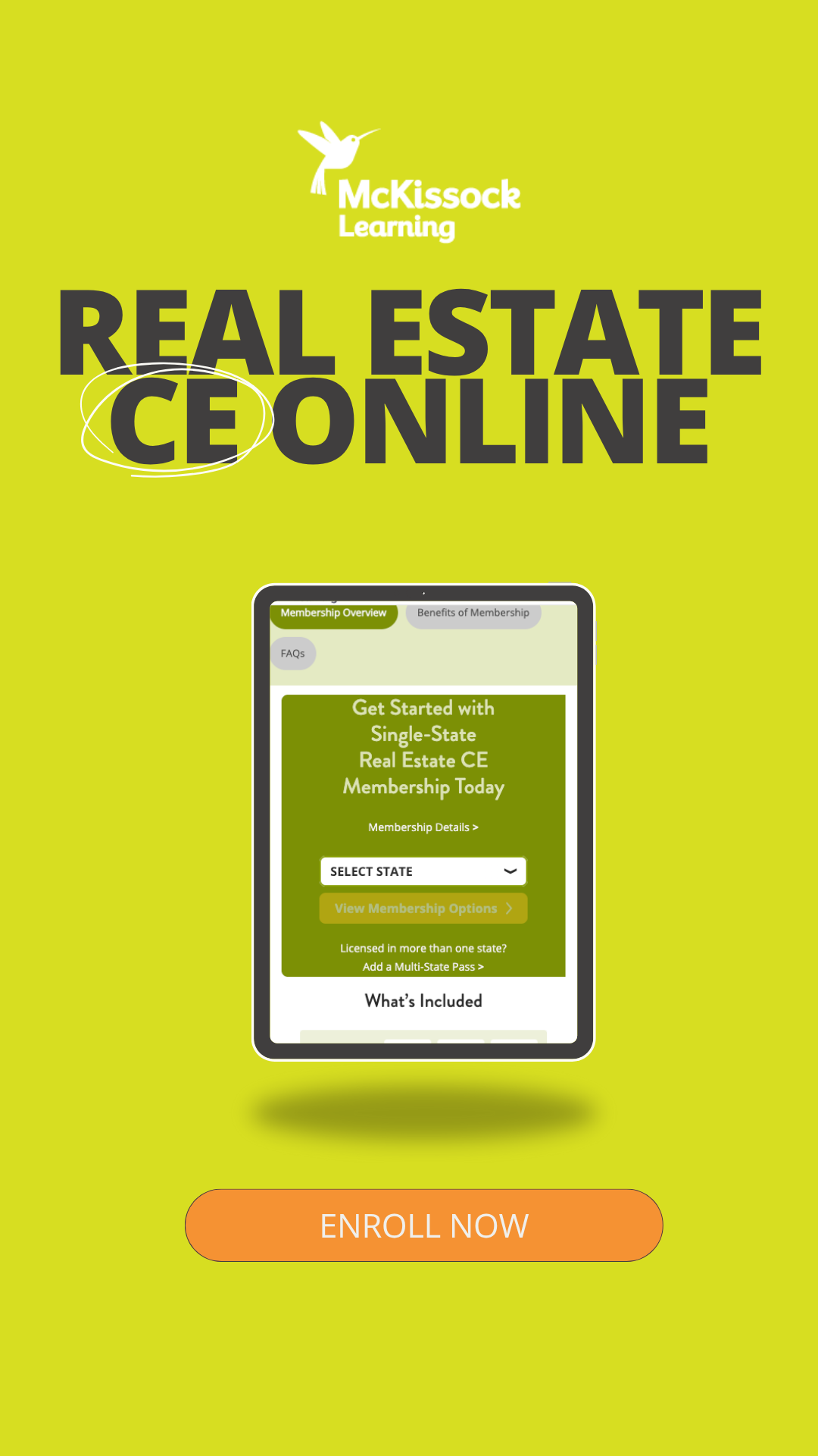 McKissock Real Estate Education Facebook ad