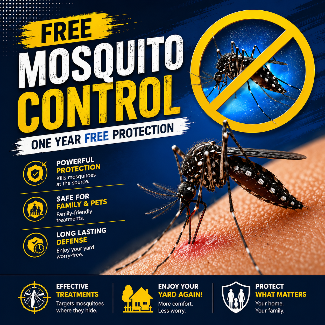 Spire Pest Control Facebook ad