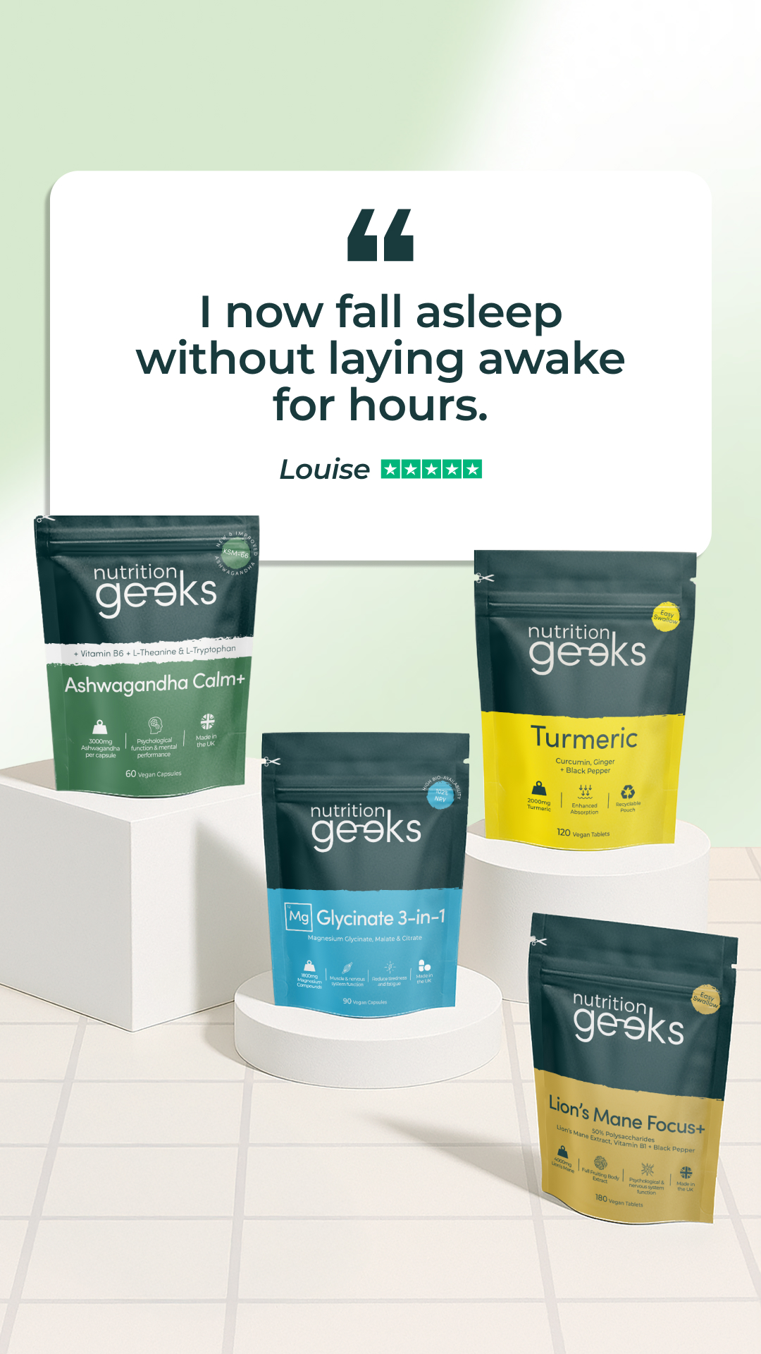 Nutrition Geeks Facebook ad