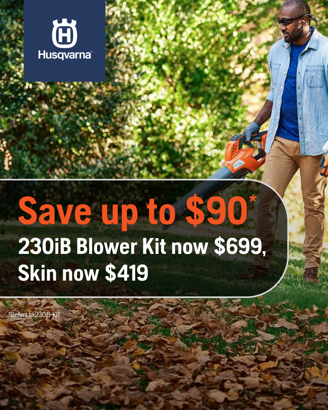 Husqvarna Facebook ad