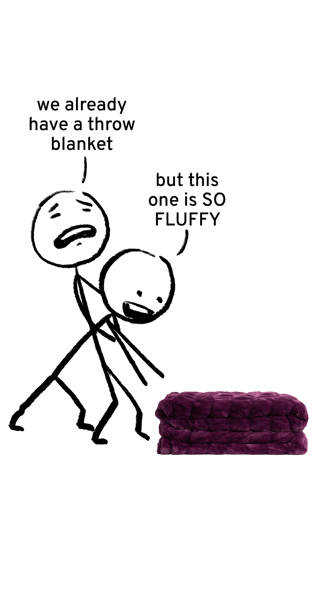 Big Blanket Co Facebook ad