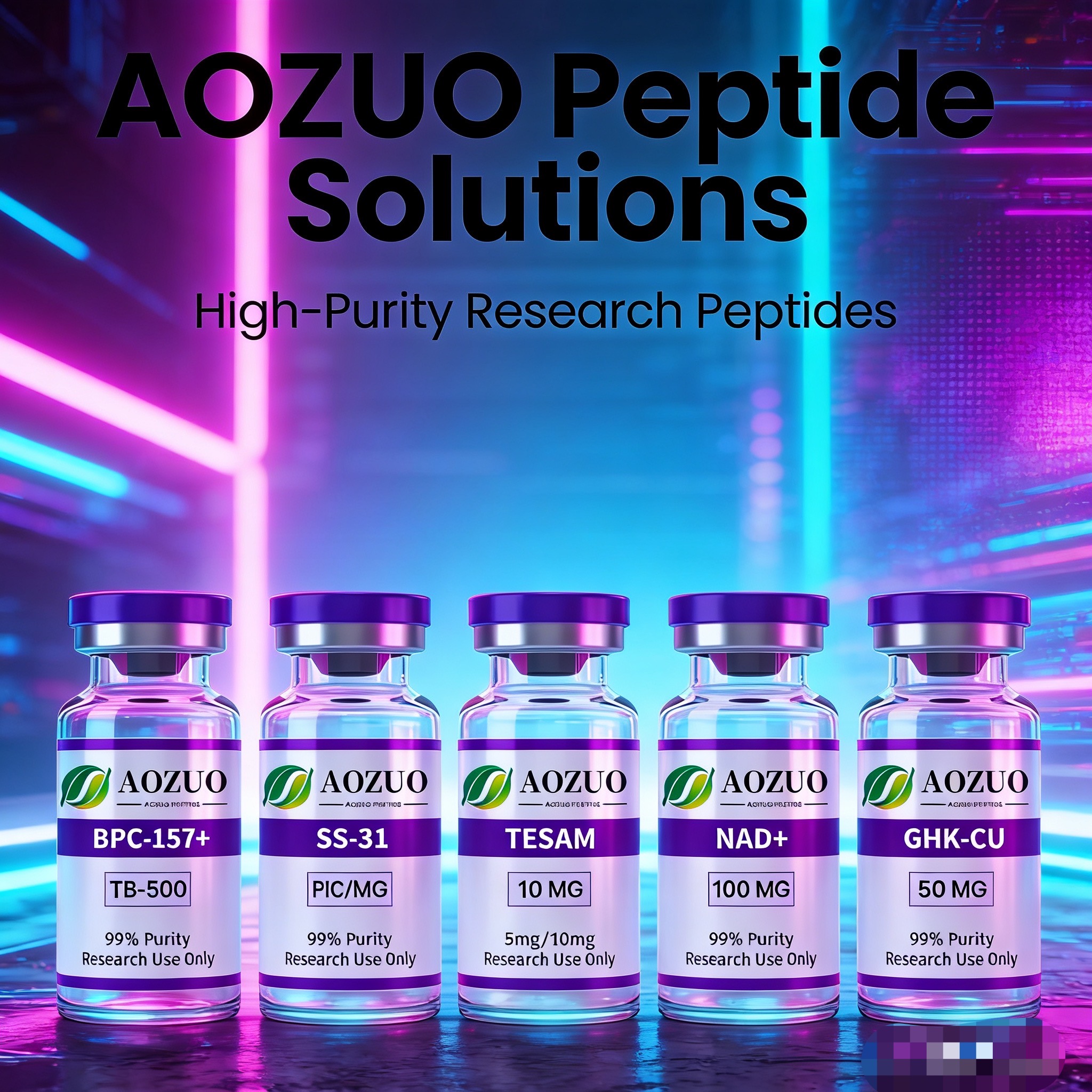 Peptides Online Store Facebook ad from Apr 27, 2026