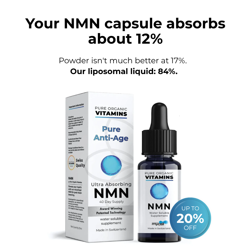 Pure Organic Vitamins Facebook ad