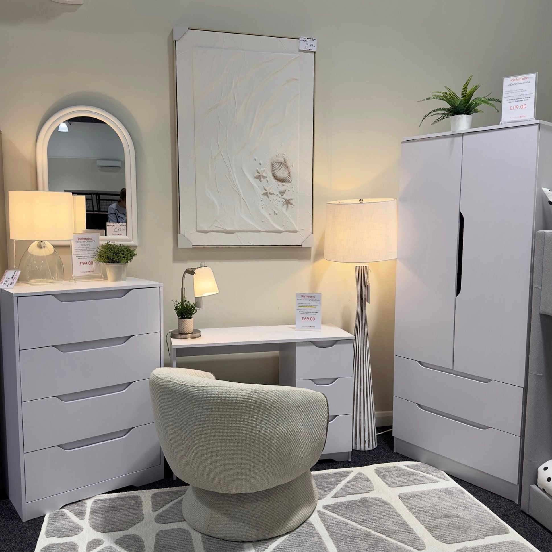 Furniture Outlet Stores Facebook ad