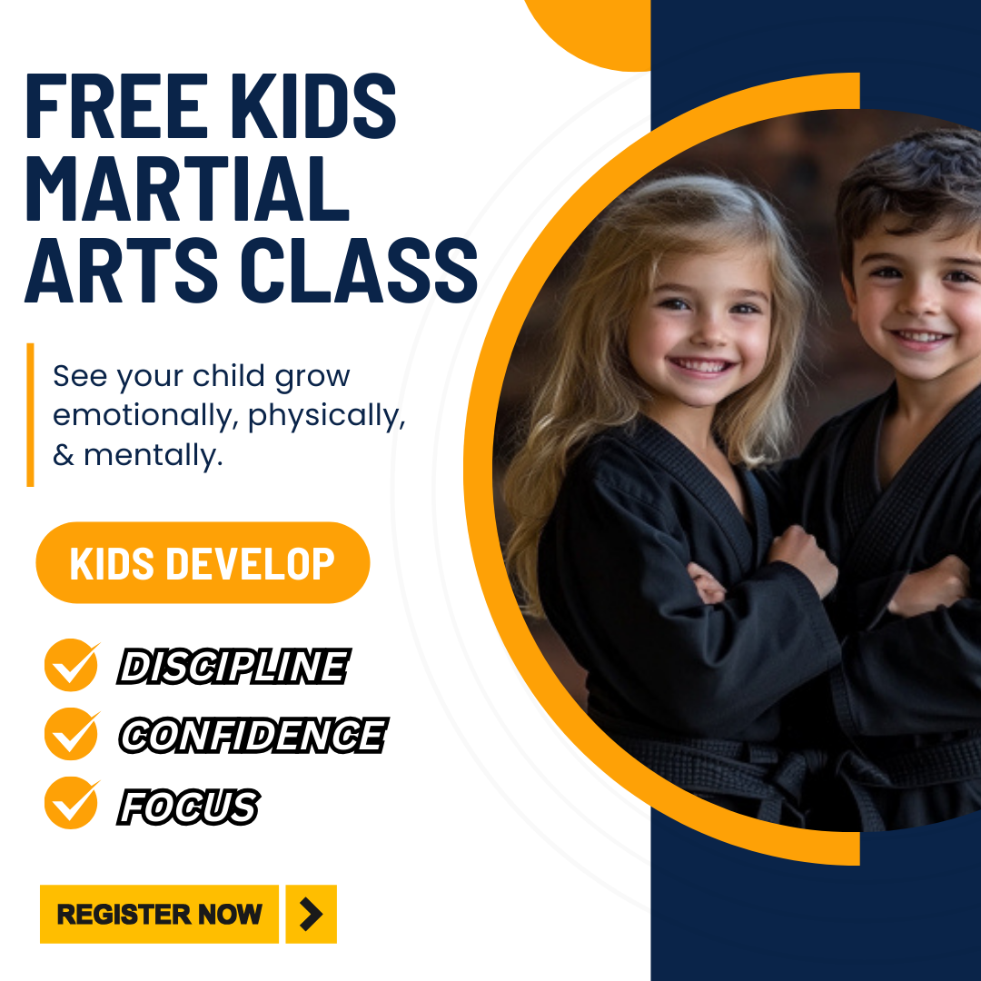 Roar Taekwondo Indian Trail Facebook ad: FREE KIDS MARTIAL ARTS INTRO CLASS