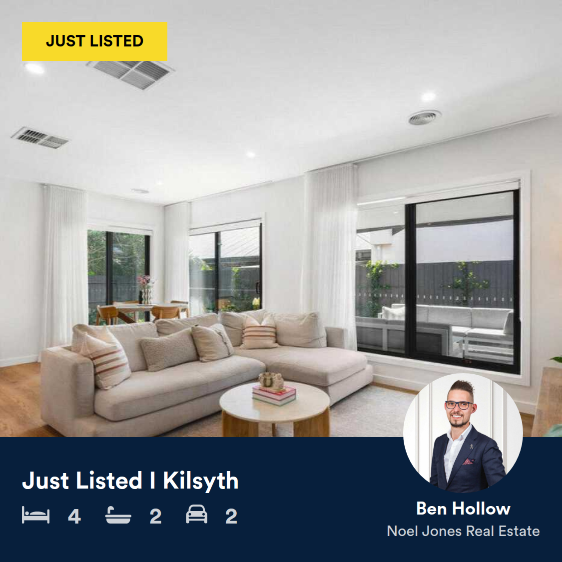 Noel Jones Maroondah Facebook ad: Standout Style On Its Own Title | Standalone Modern Home…
