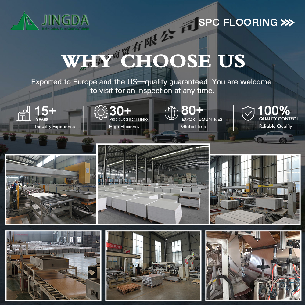 Jingda laminate flooring /spc flooring Facebook ad: Jingda Flooring Factory | 15 Years of Manufacturing…