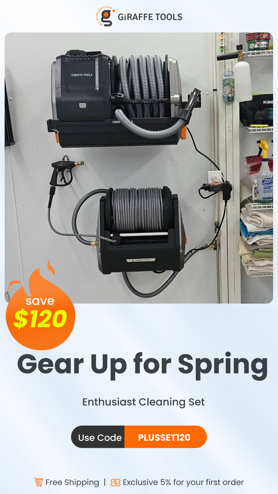 Giraffe Tools Facebook ad