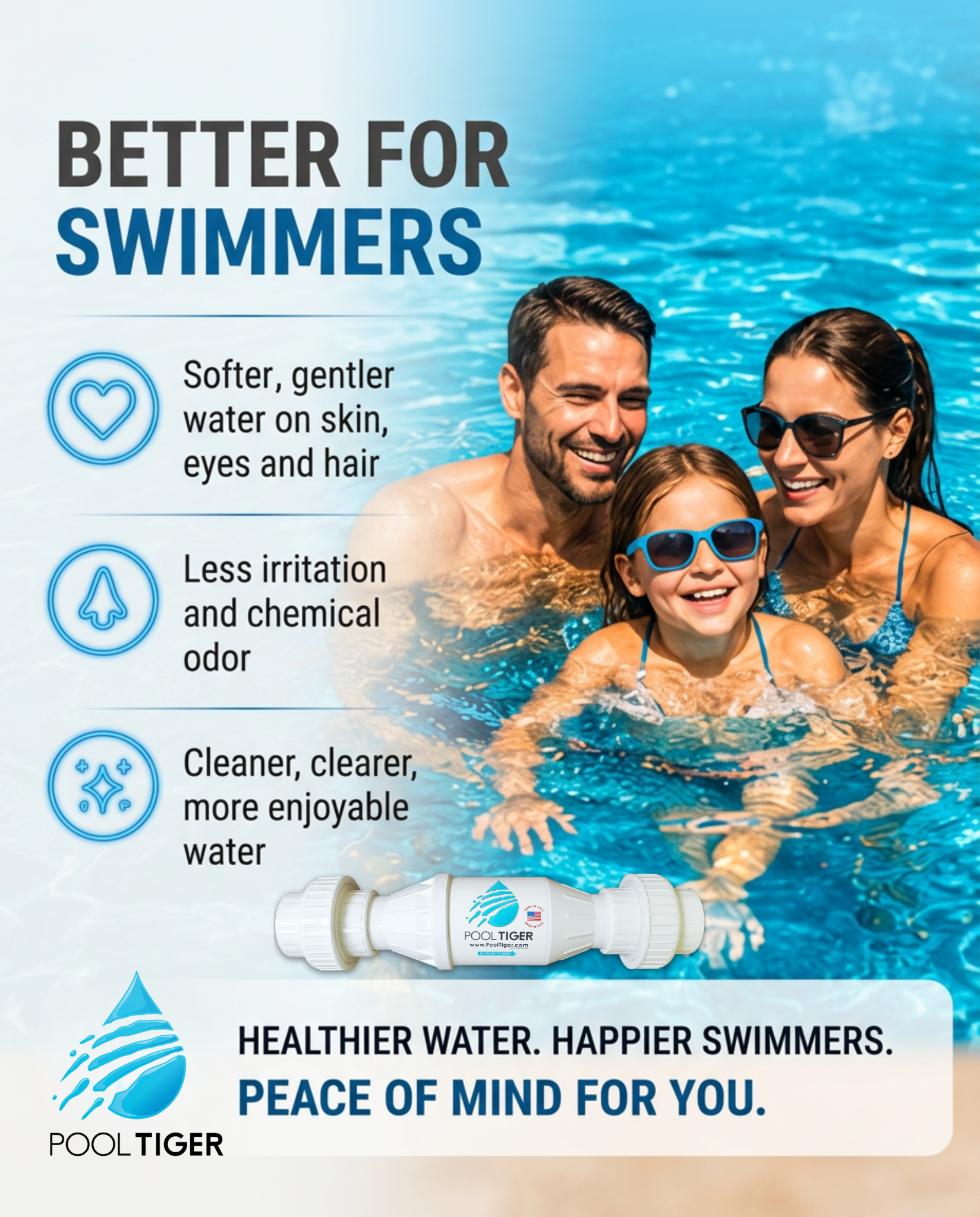 Pool Tiger Facebook ad