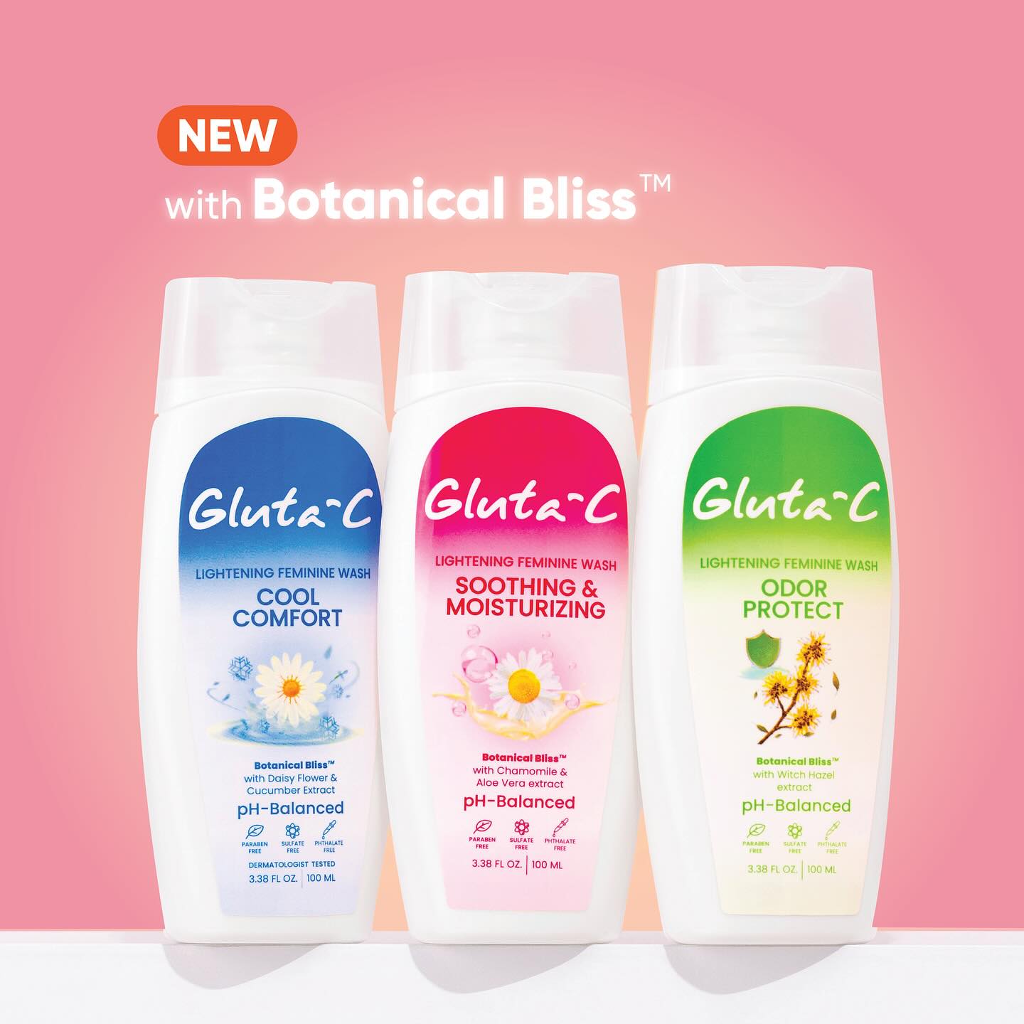 Gluta-C Facebook ad: Your feminine care just got a glow-up!