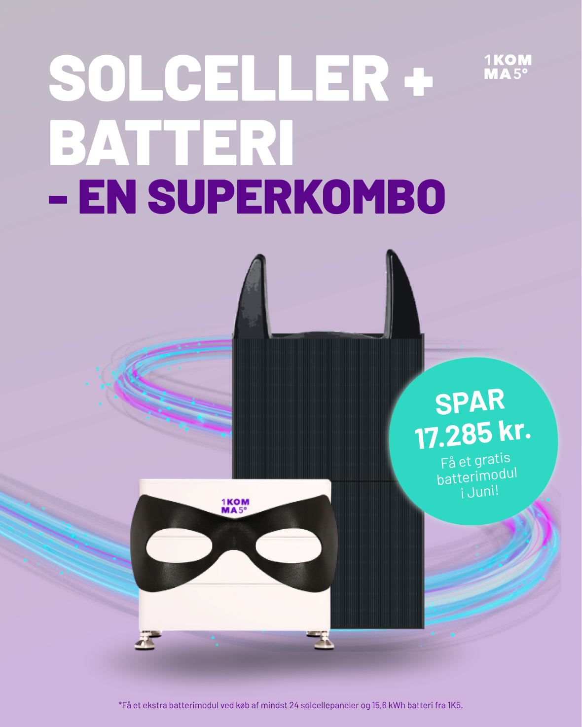 1komma5 Danmark Facebook ad from Jun 1, 2026