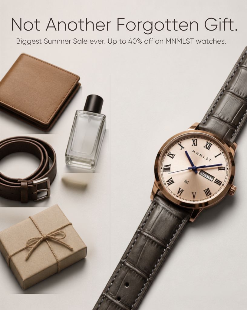 MNMLST Facebook ad