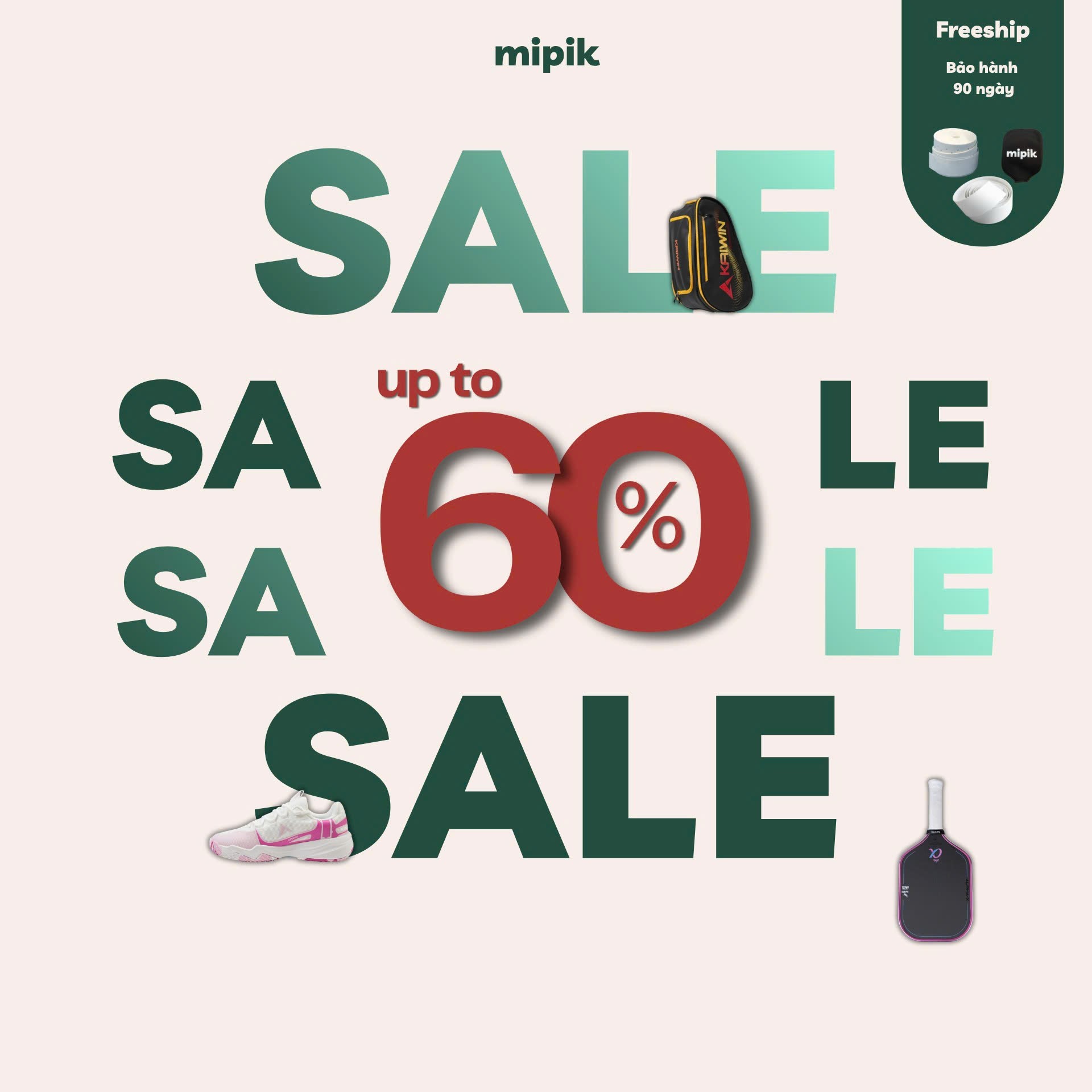 Mipik Pickleball Facebook ad