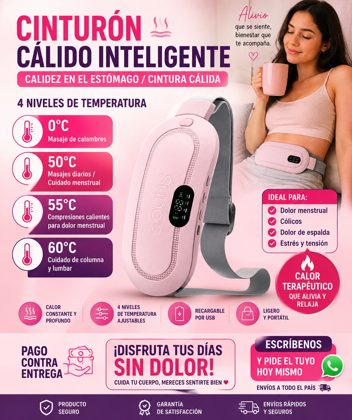 La Tienda Facebook ad: ¿Dolor menstrual? ¿Cólicos?