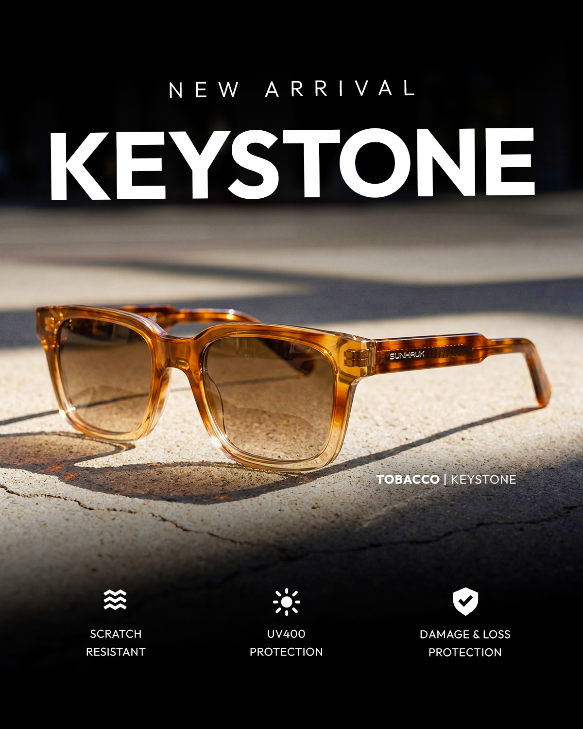 Sunhauk Eyewear Facebook ad