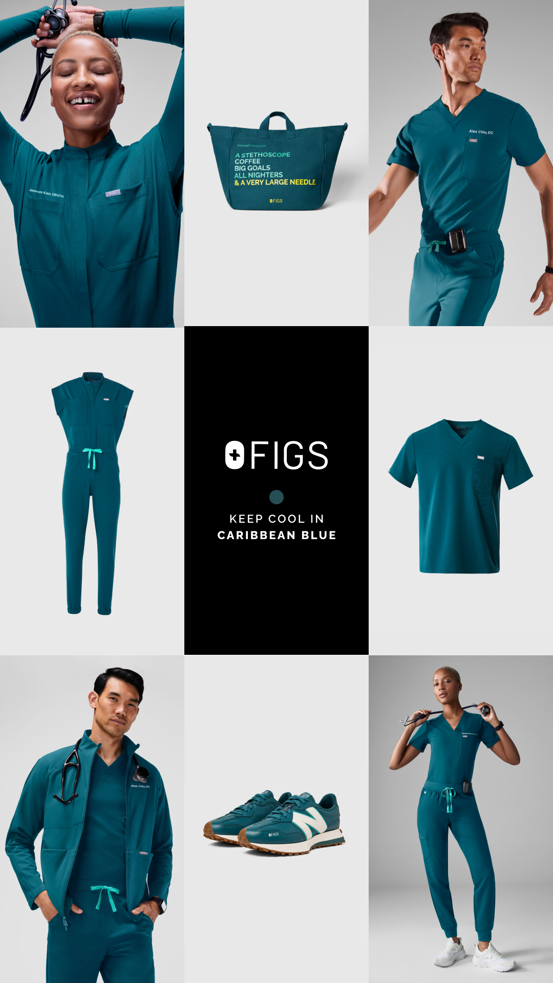 FIGS Facebook ad